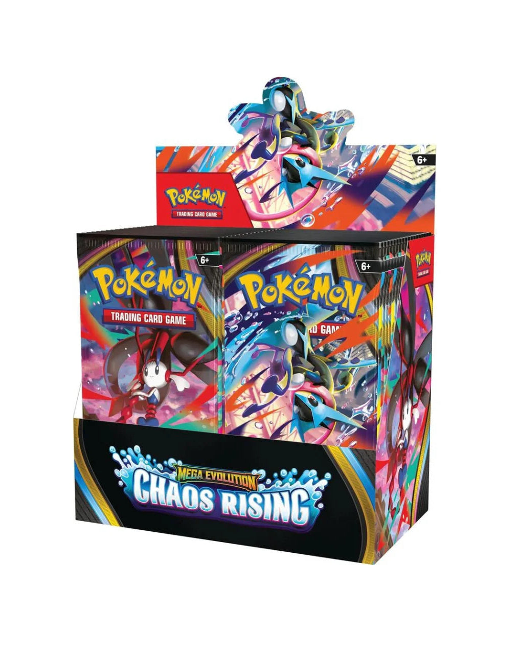 Mega Evolution—Chaos Rising booster box בוסטר בוקס קלפי פוקימון כאוס רייזינג